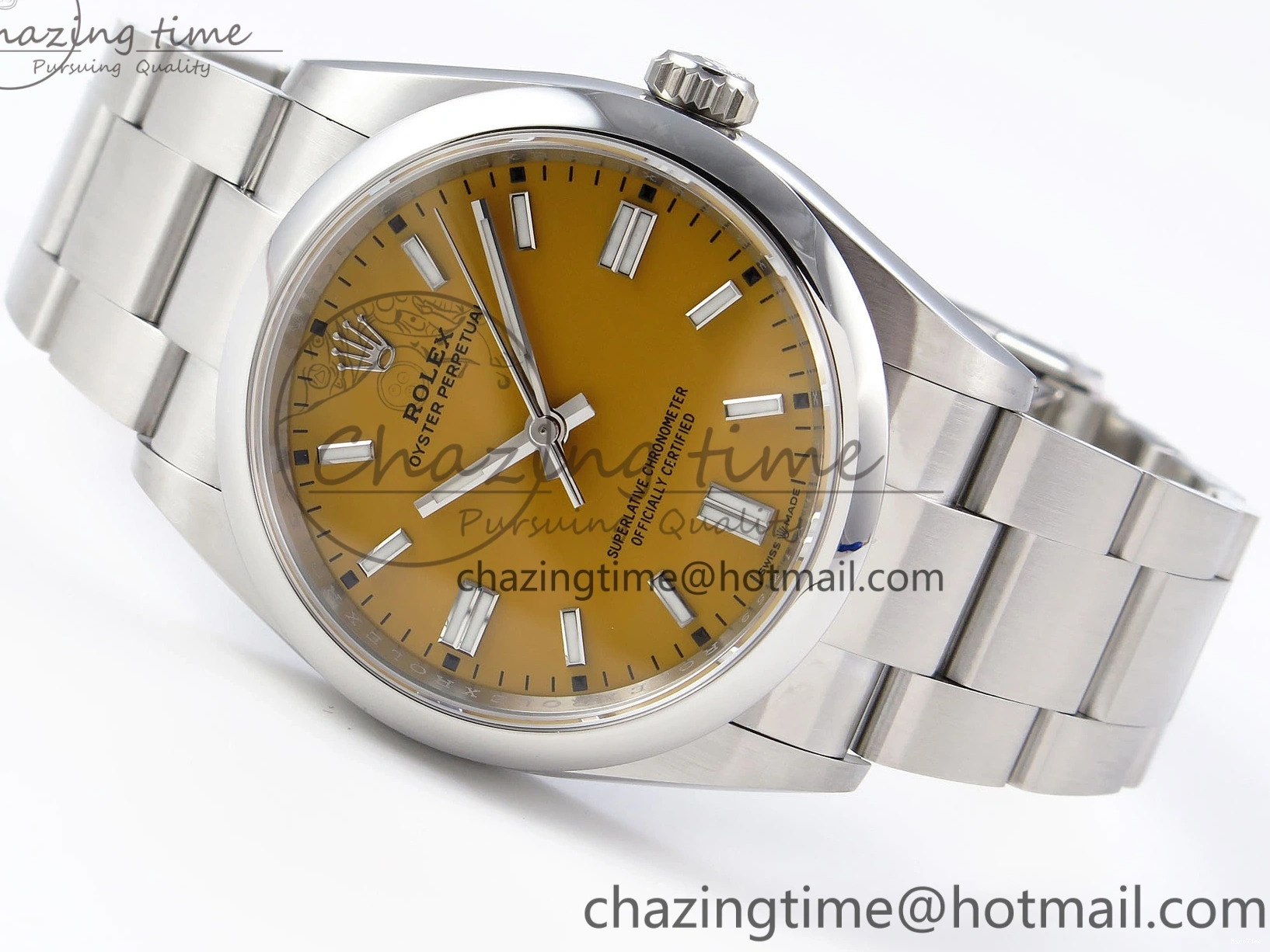 MiroTime 0223 Popular OYSTER PERPETUAL 126000 36MM VSF 1:1 BEST EDITION 904L STEEL YELLOW DIAL VS 1774
